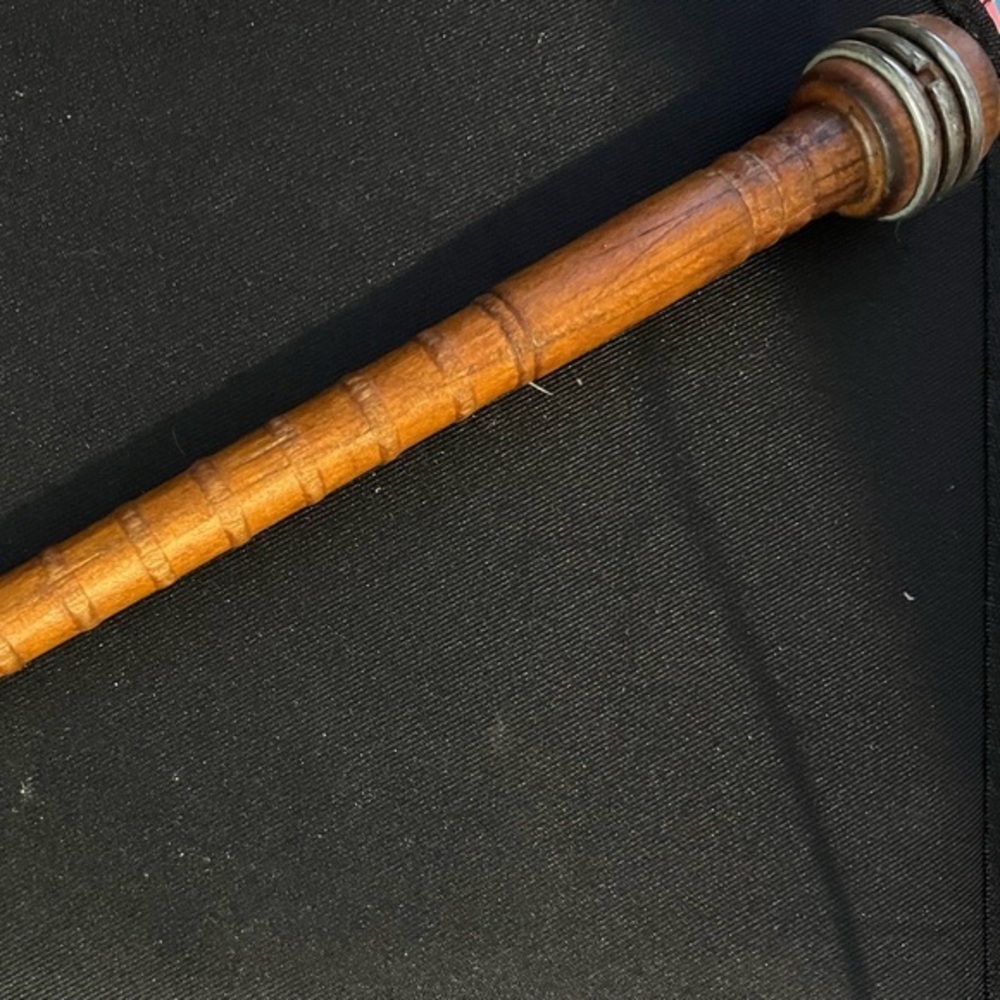 vintage wooden weaving pirn (a type of bobbin